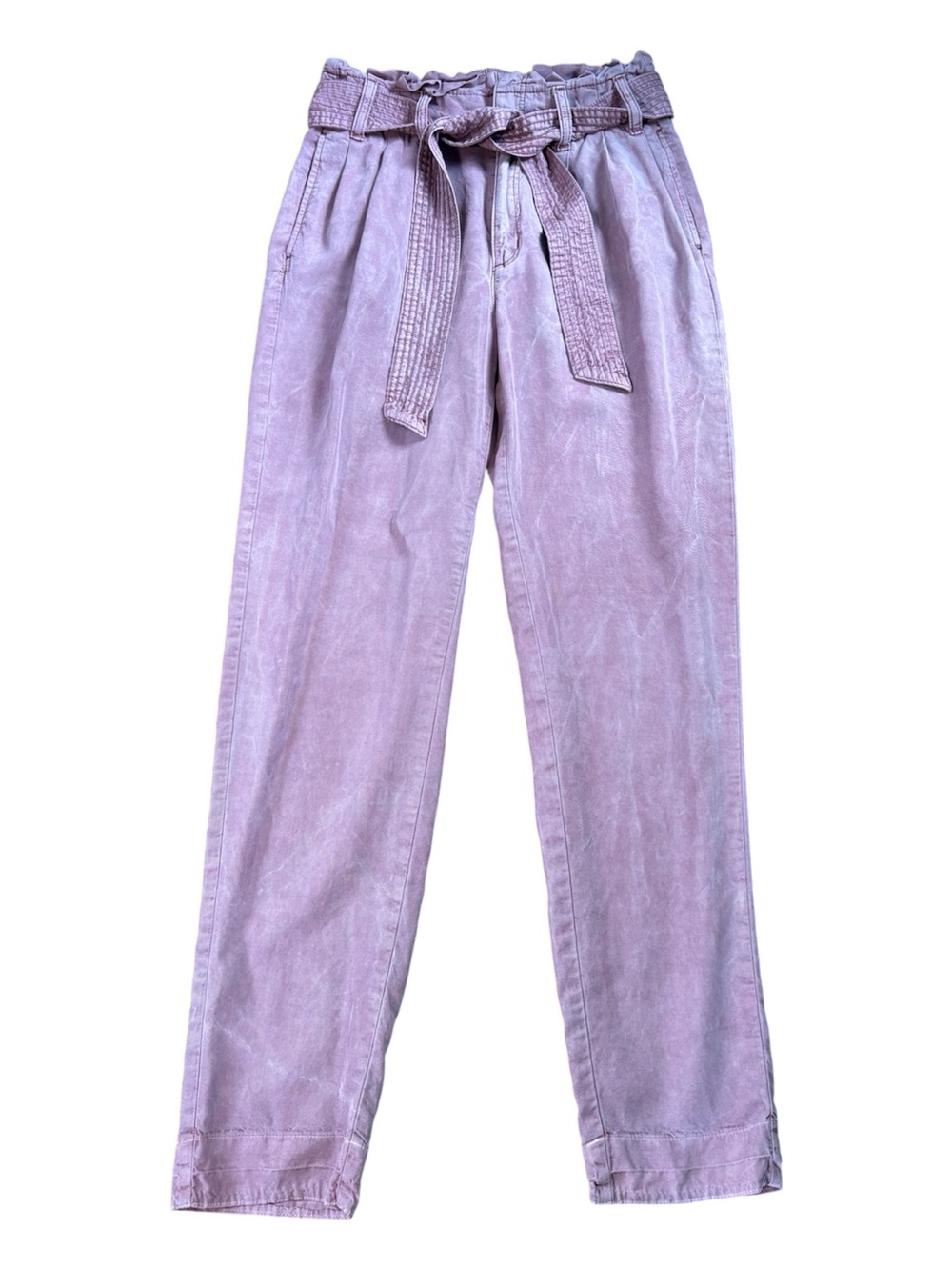 American Eagle Rose Paper Bag Lightweight Pants. Size 4